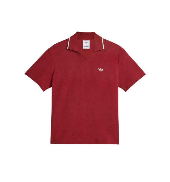 WB Burgundy Terry Polo