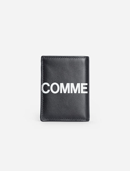 Black Huge Logo Wallet