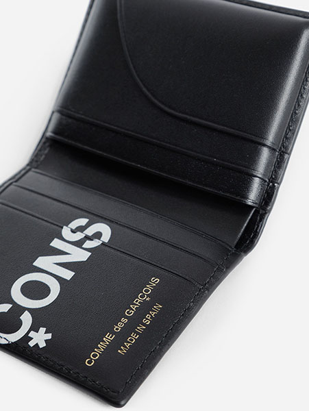 Black Huge Logo Wallet