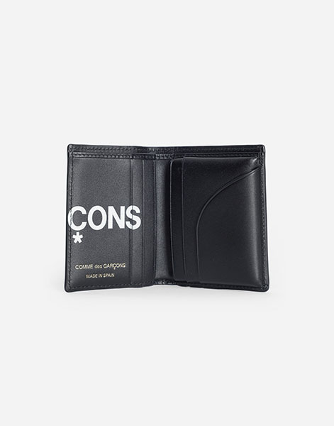 Black Huge Logo Wallet