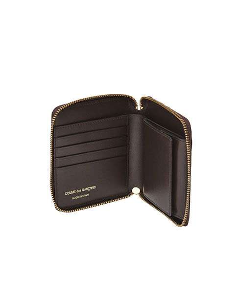 Black Embossed Logotype Wallet