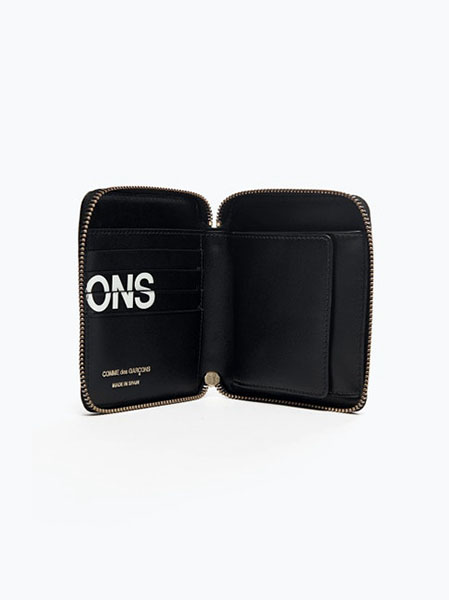 Black Huge Logo Wallet