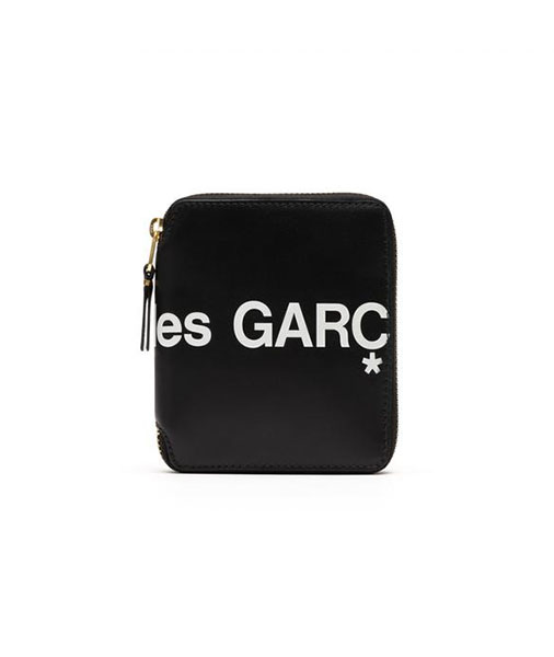 Black Huge Logo Wallet