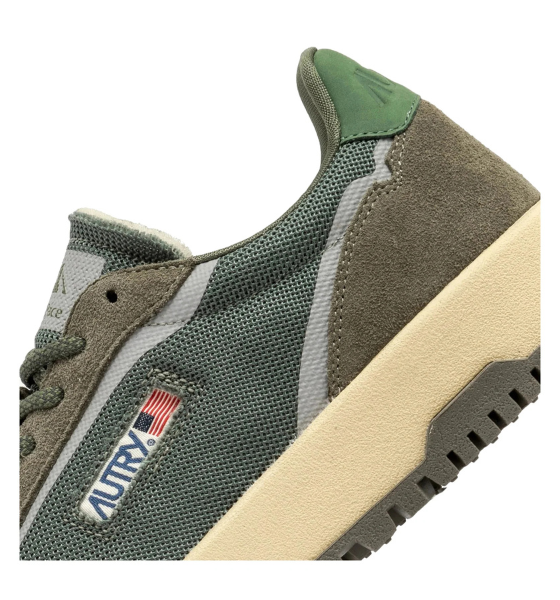 Wildpace Low Man Dragon/Nabuk Schio/Mil Khaki Sneakers