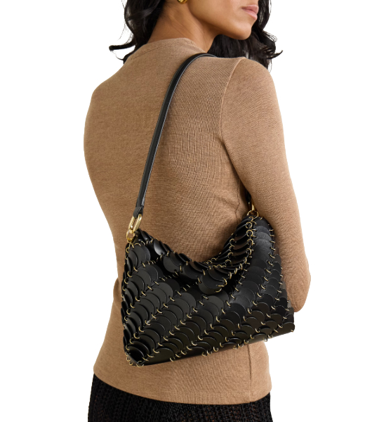 Black Rabanne  Shoulder Bag