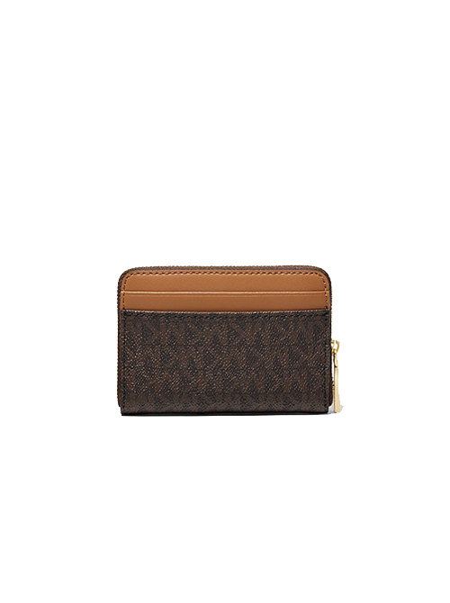 Small Coin Card Case Brown