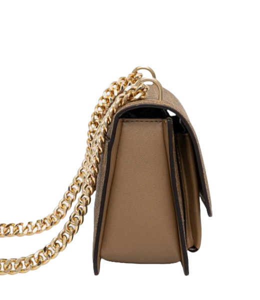 Husk MK Signature Logo Claire Lg Shoulder Handbag