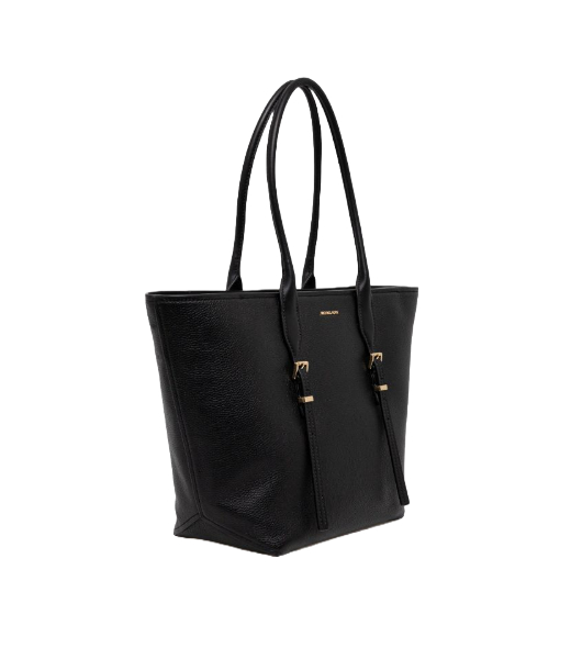 Black Moore Lg Buckle Tote Bag