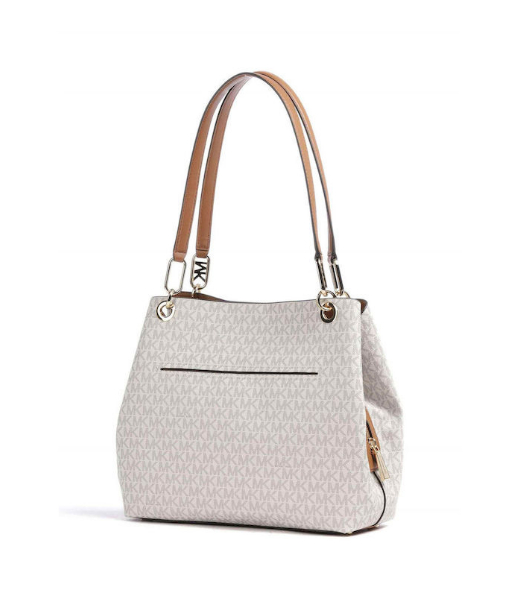 Kensington Vanilla/Acorn Lg Sghoulder Bag