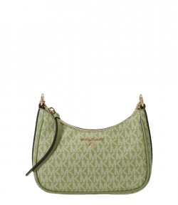 Small Chain Pouchette Light Sage