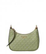 Small Chain Pouchette Light Sage