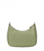 Small Chain Pouchette Light Sage