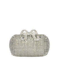 Silver Chainmail Clutch Bag