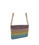SM Party Multi0ther Rainbow Stones Shoulder Bag