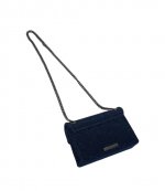 Fabric Mini Kensington V Blue Dark Denim Crossbody Bag