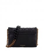 Mini Kensington Kurt Leather Black Shoulder Bag