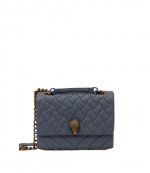 Large Kensnington Kurt Grey Shoulder Bag