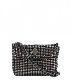 Mini Party Gunmetal Xbody Bag