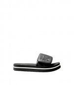 MK Black Platform Slide