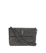 SM Party Shoulder Gunmetal Bag