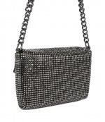 SM Party Shoulder Gunmetal Bag