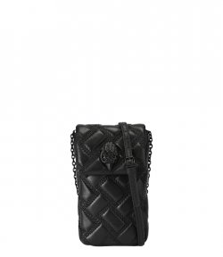 Kensington Black Phone Bag