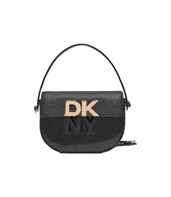 Echo SM Flap Black Crossbody Bag