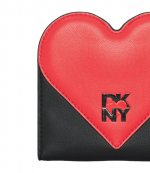Heart Of NY Clip Red Black Wallet