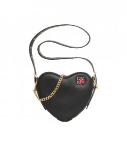 Heart Of NY Black Shoulder Bag