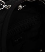 Heart Of NY Black Quilted Backpack