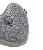 Micro Heart Silver Crossbody