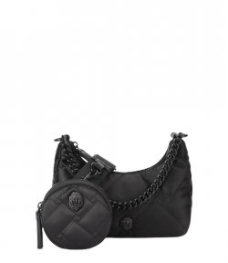 Recycled Sm Multi Black Nylon XBody Bag