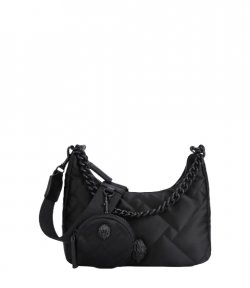 Recycled Black Nylon Crossbody