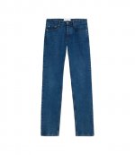 Classic Fit Jeans Indigo Denim Pants