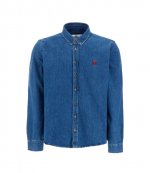 Button-Down ADC Shirt Light Used Indigo Denim