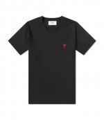 Small Red Ami De Coeur Black T-Shirt