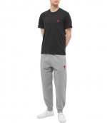 Small Red Ami De Coeur Black T-Shirt