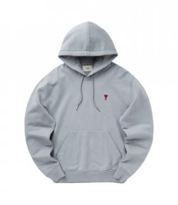 Red Ami De Coeur Clay Blue Hoodie