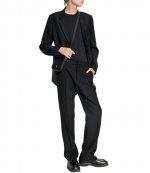 Veste 2B Two Buttons Black Jacket