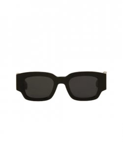 Classical Ami De Coeur Black Silver Sunglasses