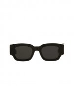 Classical Ami De Coeur Black Silver Sunglasses