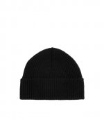 Red Ami De Couer Black Merino Wool Beannie