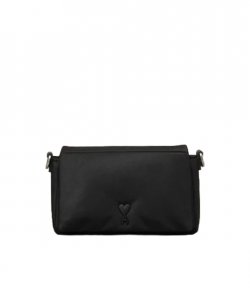 Ami De Coeur Black Nylon Lunch Box Bag