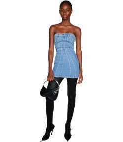 Tokyo Dark Blue Denim Dress