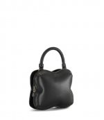 Butterfly Black Small Crossbody Bag