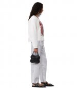 Butterfly Black Small Crossbody Bag