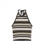 Future Viscose Rib Halterneck Top