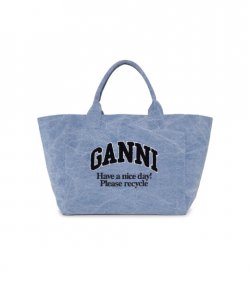 Shopper XXL Washed Denim Shoping Bag