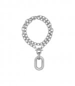 Silver XL Link Pendant Sautoir