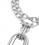 Silver XL Link Pendant Sautoir